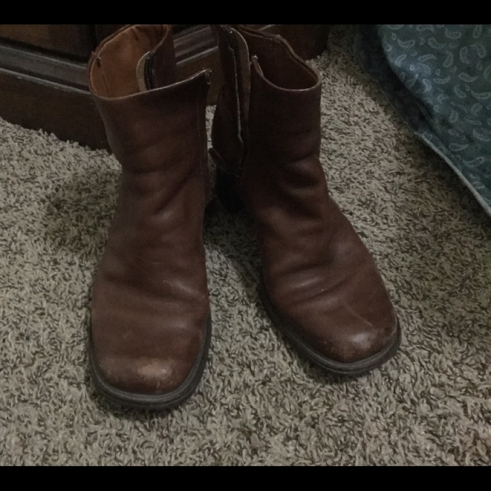 Timberland Leather Heeled Boots